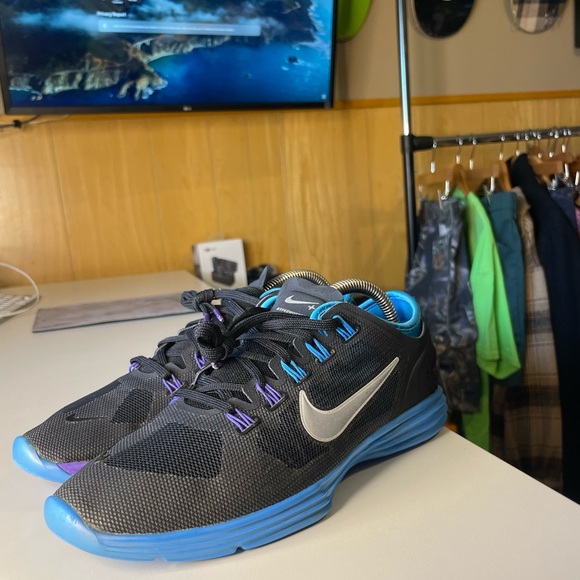 Women’s Nike Lunar Hyperworkout XT Sneaker Black, Size 7.5 - Picture 1 of 7